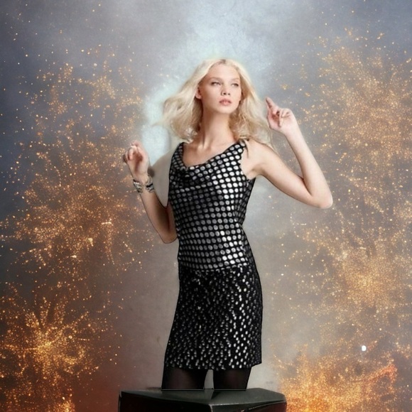 Diane Von Furstenberg NWT Dress Tadd 2 Party Cocktail Dress Size 0 - Picture 2 of 12